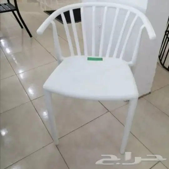 كراسي حديد وفايبر داخليه وخارجيه بالوانها 54