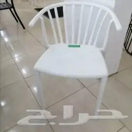 كراسي حديد وفايبر داخليه وخارجيه بالوانها 62
