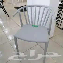 كراسي حديد وفايبر داخليه وخارجيه بالوانها 66