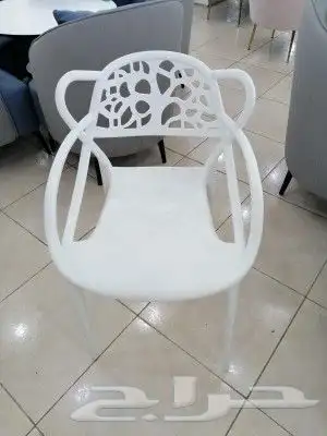 كراسي حديد وفايبر داخليه وخارجيه بالوانها 71