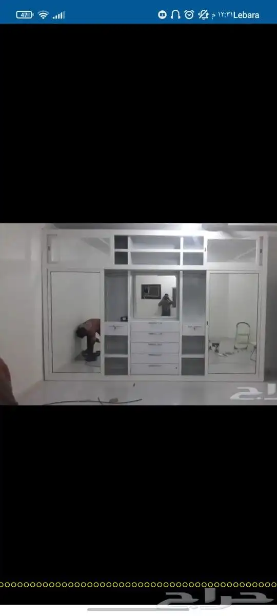 اعمال الشتر والزجاج وتفصيل شبابيك المنيوم 10