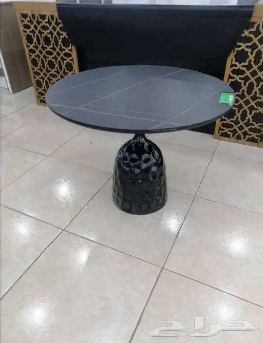 طاولة خارجيه وداخليه قزاز رخام خشب فايبر وح 51