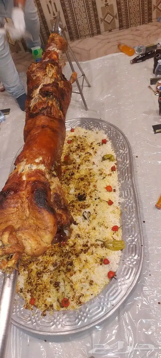 مطعم الخير يقدم خاروف مشوي كامل 0