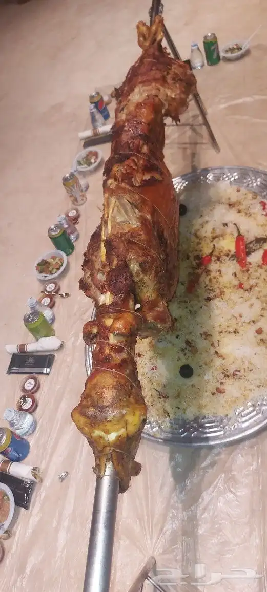 مطعم الخير يقدم خاروف مشوي كامل 31