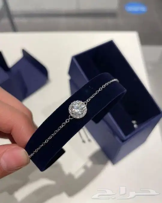 توصيل فوري اساور وسلاسل سوارفسكي هدايا 21
