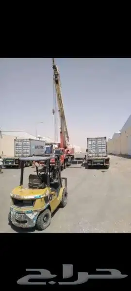 تأجير كرينات ورافعات شوكية وسطحات الونش 0