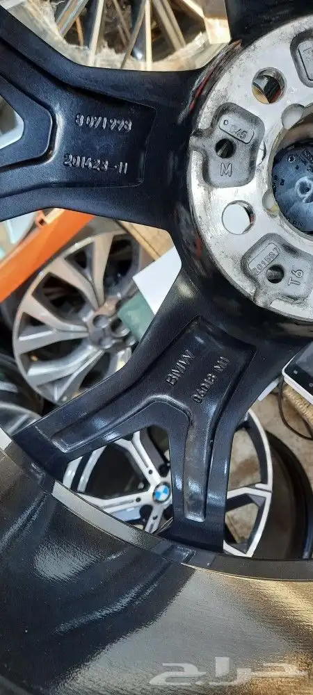 جنوط BMW X5 اصلي وكاله بلد مقاس 21 موديل2021 14