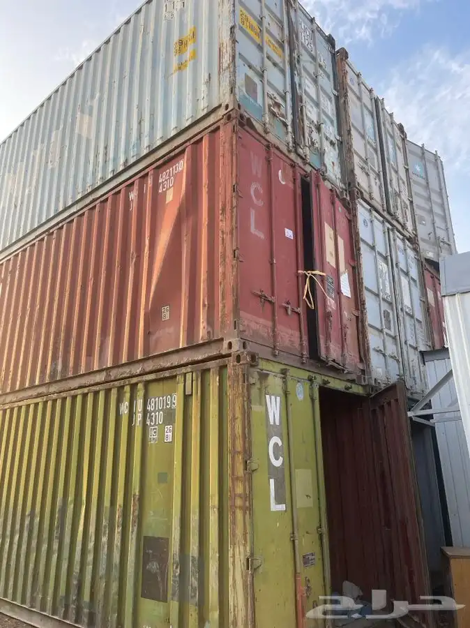 كونتينرات مستعمله للبيع والتأجير Containers for rent sale 3