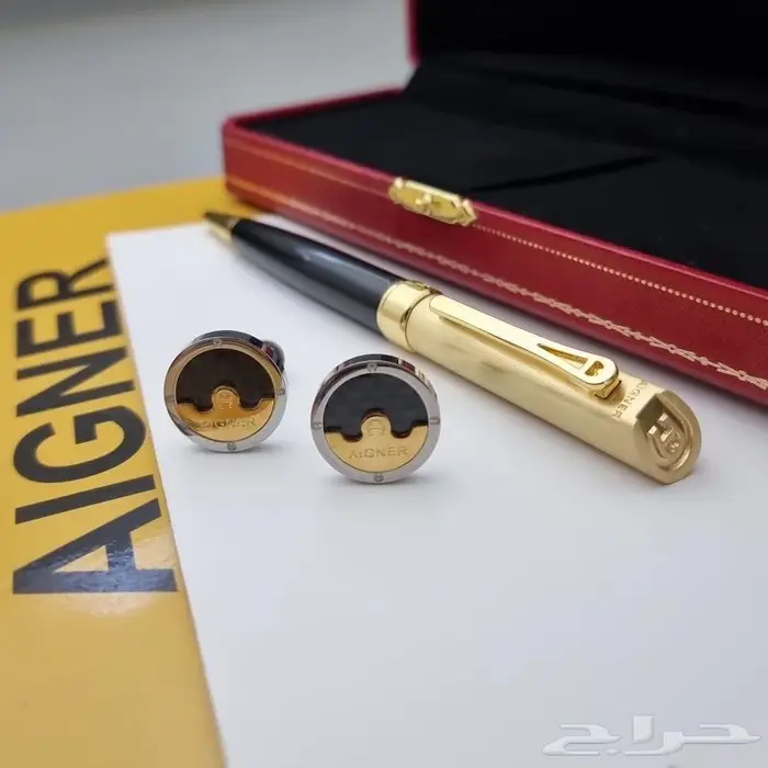 طقم قلم مع كبك اجنر جوده عاليه 12