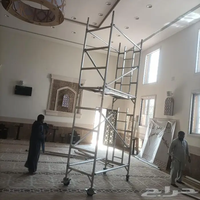سقالة المنيوم للمساجد والصالات 4