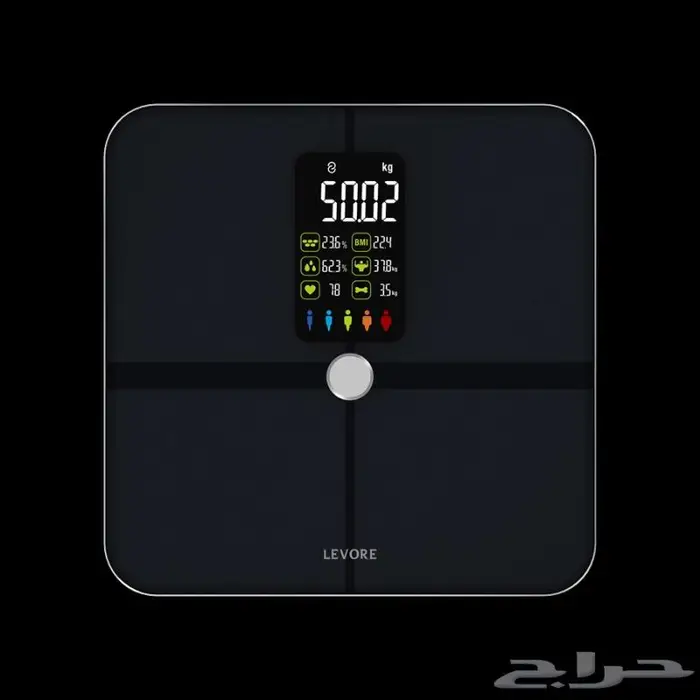 ميزان الكتروني ذكي مزود بشاشة 2