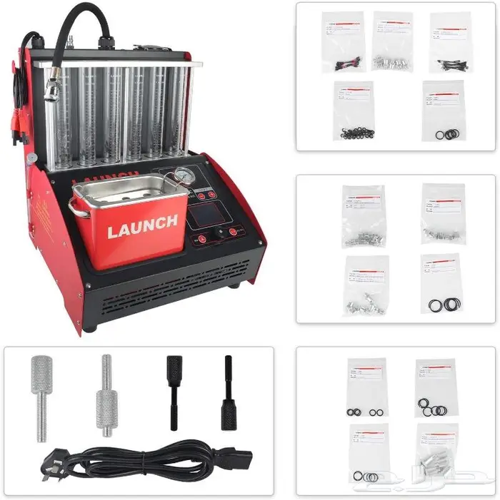 جهاز فحص وتنظيف البخاخات Launch CNC 603A 5