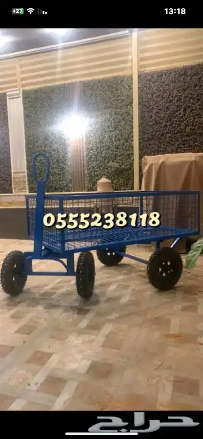 عربة لحمل الاغراض مناسبة للمزارع والشاليهات والبيوت 21