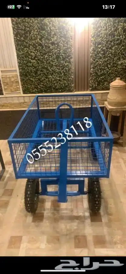 عربة سهلة الاستخدام ممتازة للمزارع والمعارض والشاليهات 24