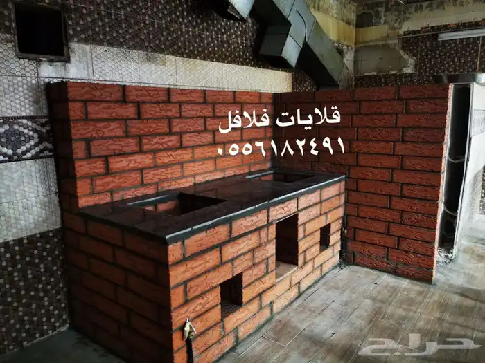 افران طوب فرن حجر فرن بيتزا شوايات مدخنه مشب مشبات فرن حطب 9