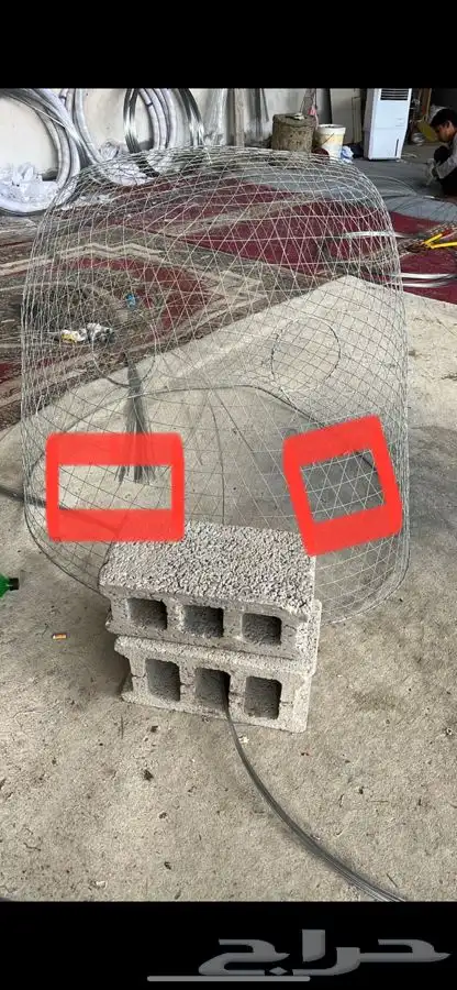 قفص او قرقور لتربية دجاج شامو للبيع 6