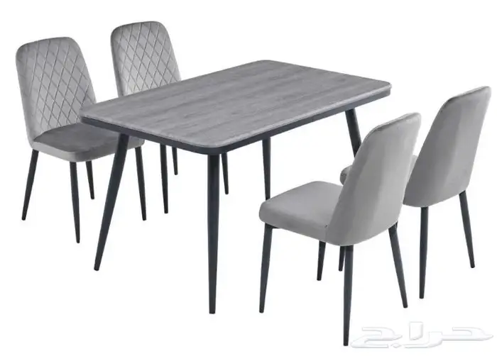 طاولات طعام رخام وستيل جديدة 9