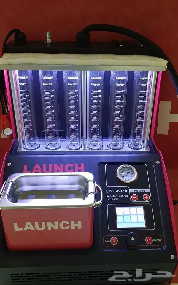 جهاز فحص وتنظيف البخاخات Launch CNC 603A 12