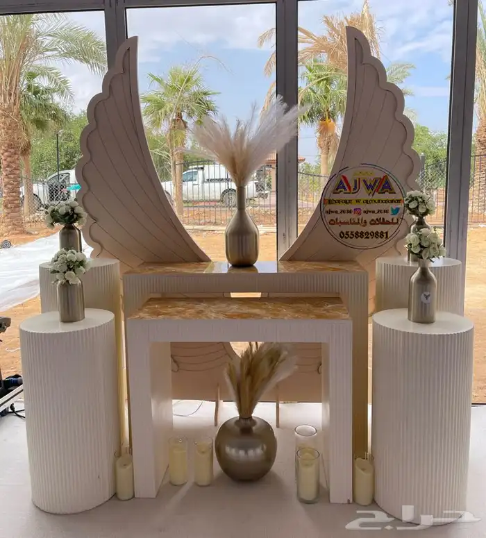 تاجير طاولات استقبال 11