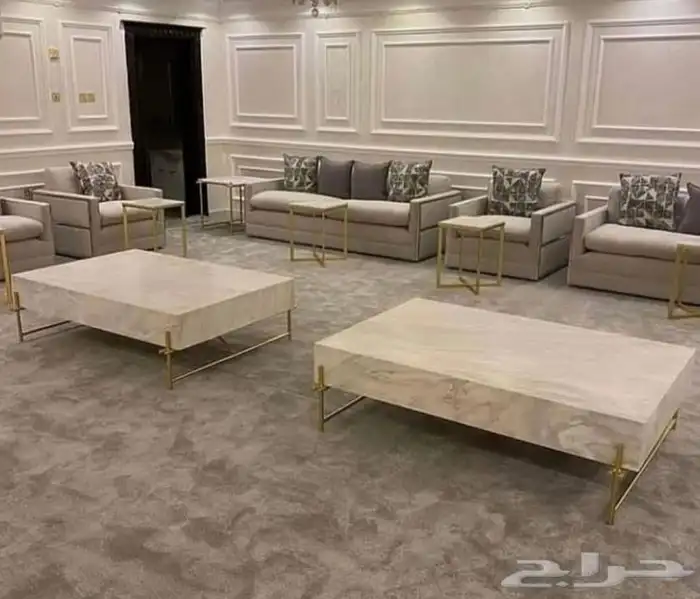 طاولات خدمه وتقديم بديل رخام 12