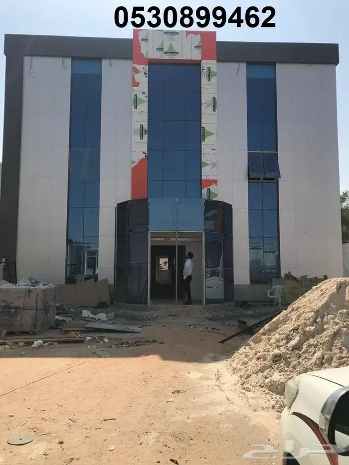 تركيب زجاج سكريت و زجاج استركشر ستركشر قواطع ودرايش المنيوم 27