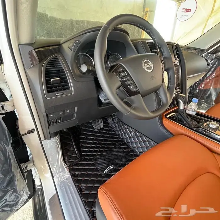 ارضيات جلد فاخره للسيارات 3