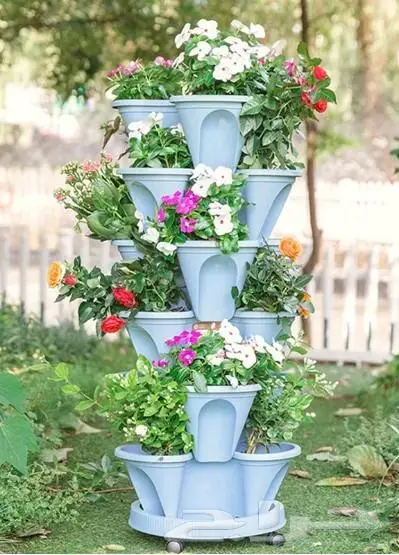 اصيص احواض زراعة نباتات مائية وداتش باكيت و فراولة عامودية 8