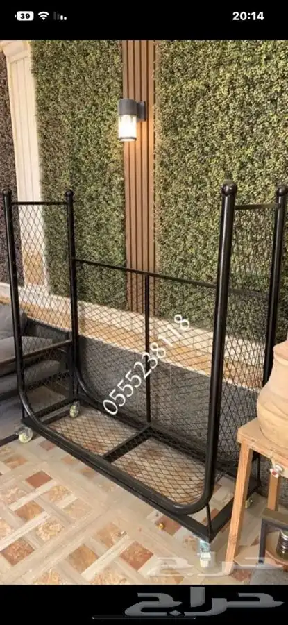 حامل حطب كفرات اصليه وحديد قوي وطربال كامل 16