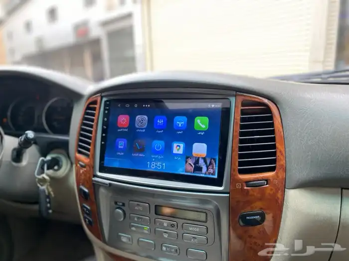 شاشة جيب لاندكروزر VXR 2005 1