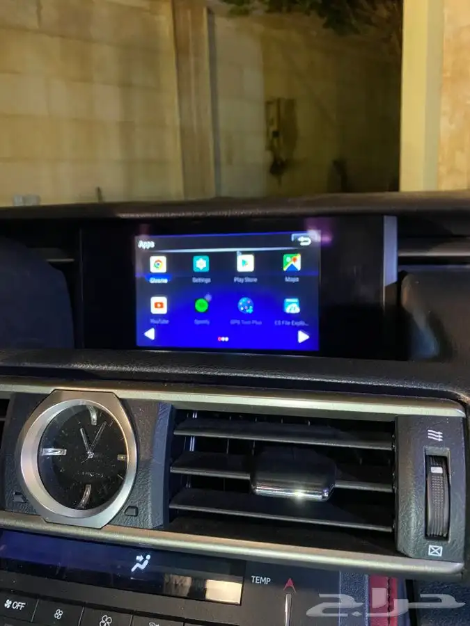 اندرويد و CarPlay لكزس 2