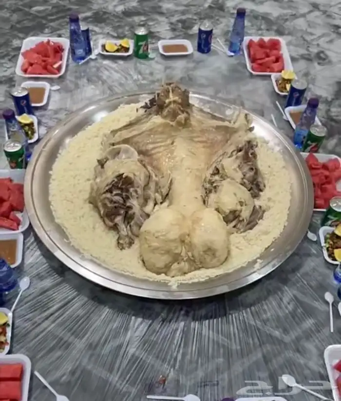 طبخ حنيذ بالمرخ وسليق طائفي وعربي 1