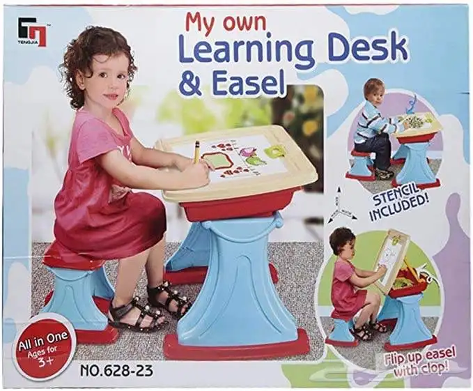 طاولة دراسة مع كرسي للاطفال . Children desk  chair Tengjia 0