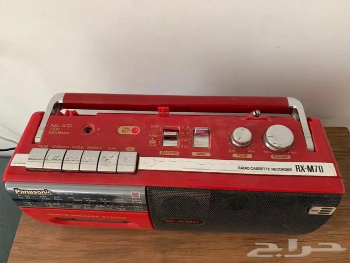 رادو ومسجل باناسونك من ناشونال القديم 1