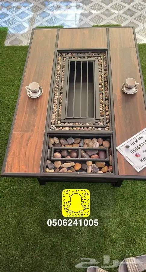 مدفاه او منقد او منقل طاوله للحدائق والمقاهي والشاليهات 47