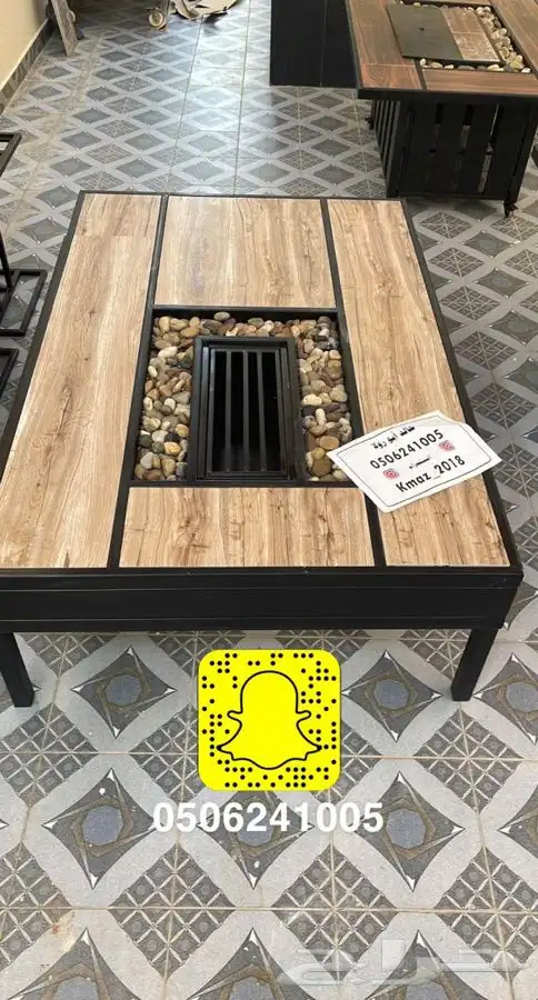 مدفاه او منقد او منقل طاوله للحدائق والمقاهي والشاليهات 70