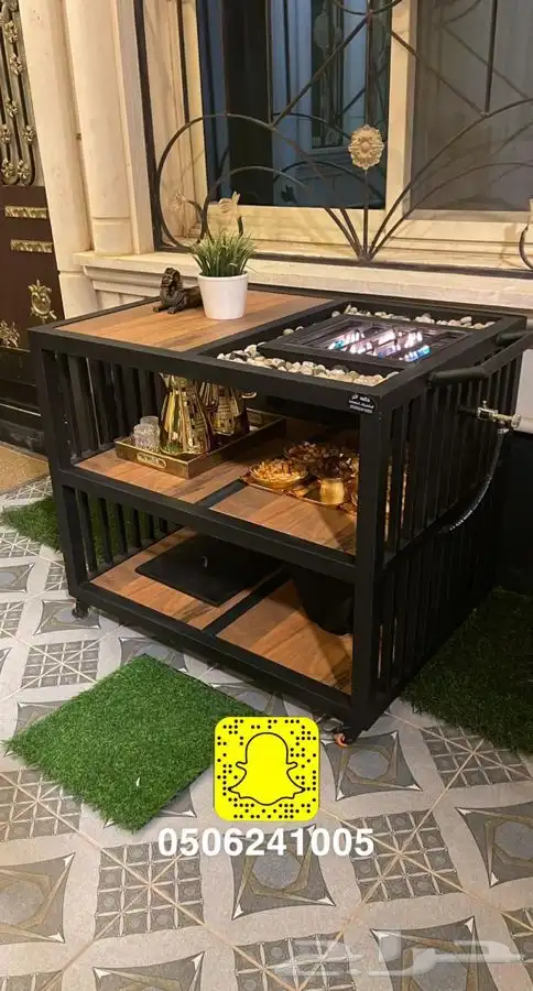 مدفاه او منقد او منقل طاوله للحدائق والمقاهي والشاليهات 54