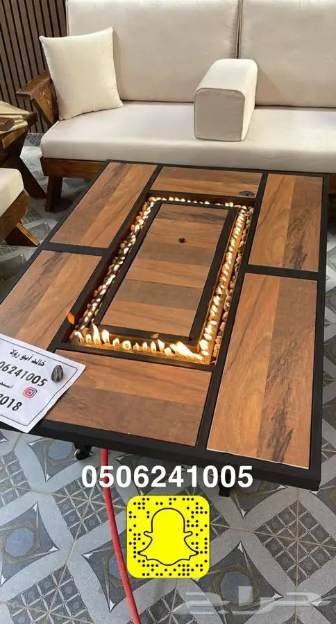 مدفاه او منقد او منقل طاوله للحدائق والمقاهي والشاليهات 59