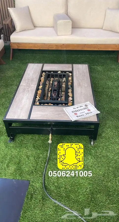 مدفاه او منقد او منقل طاوله للحدائق والمقاهي والشاليهات 44