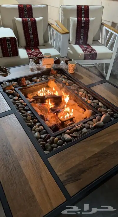 مدفاه او منقد او منقل طاوله للحدائق والمقاهي والشاليهات 0