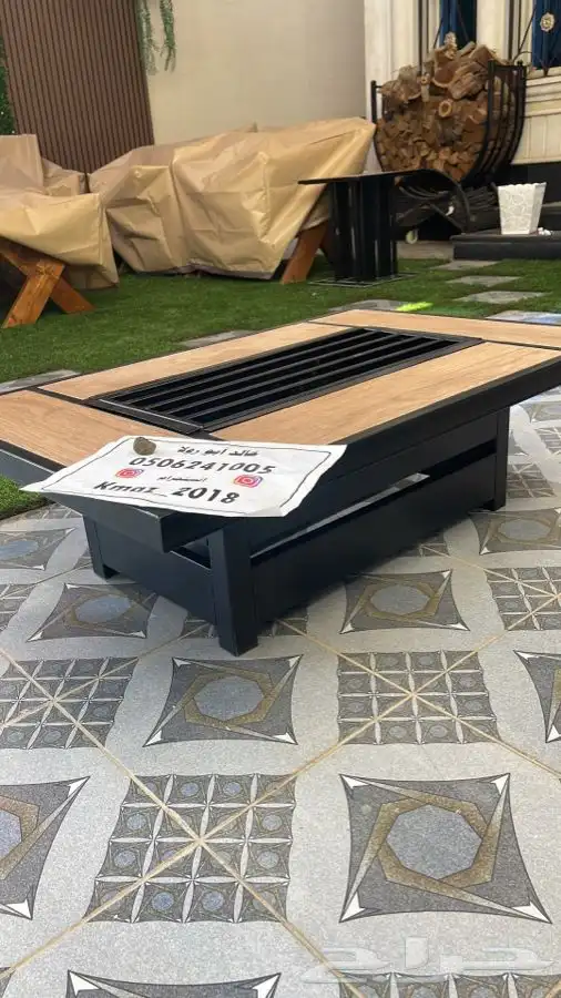 مدفاه او منقد او منقل طاوله للحدائق والمقاهي والشاليهات 38