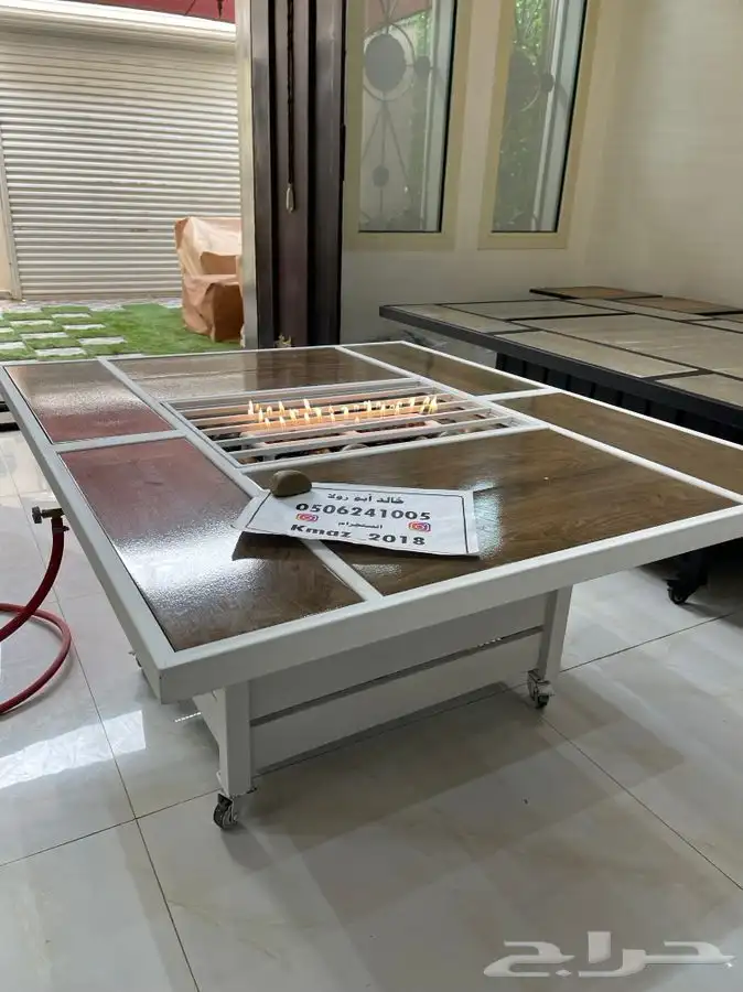 مدفاه او منقد او منقل طاوله للحدائق والمقاهي والشاليهات 12