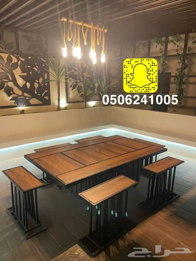 مدفاه او منقد او منقل طاوله للحدائق والمقاهي والشاليهات 60