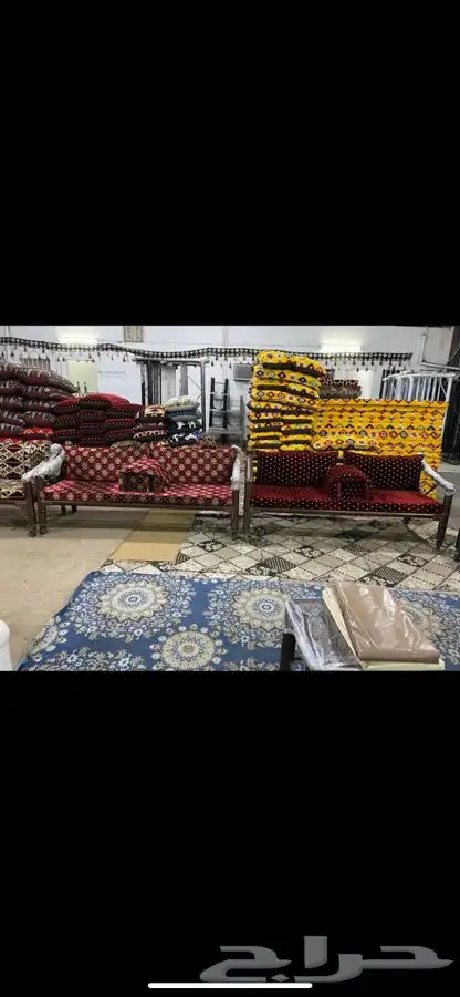 جلسات حدائق خارجية خشب حديد جاهز تفصيل مركاز 32