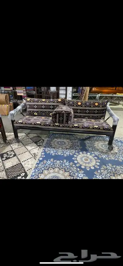 جلسات حدائق خارجية خشب حديد جاهز تفصيل مركاز 31