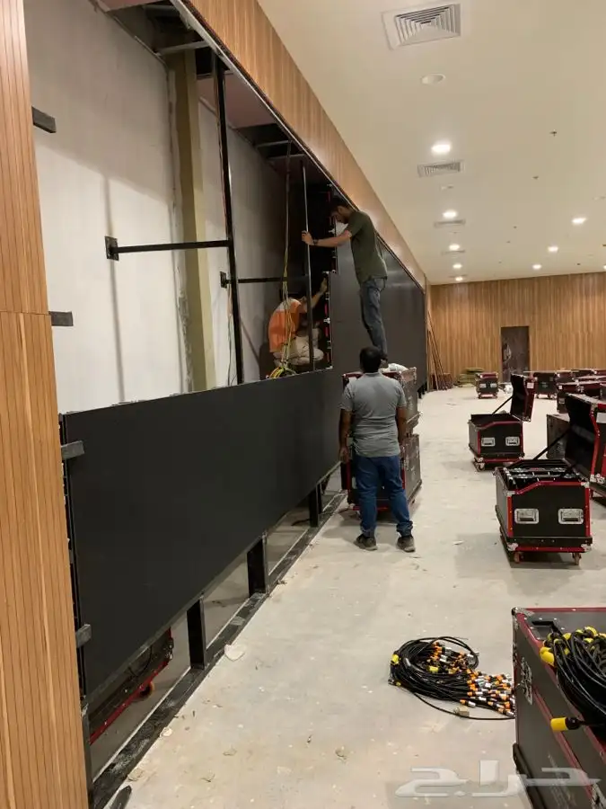 تأجير شاشات led للحفلات صوتيات اضاءه ستى كلرر بيم ووش 10