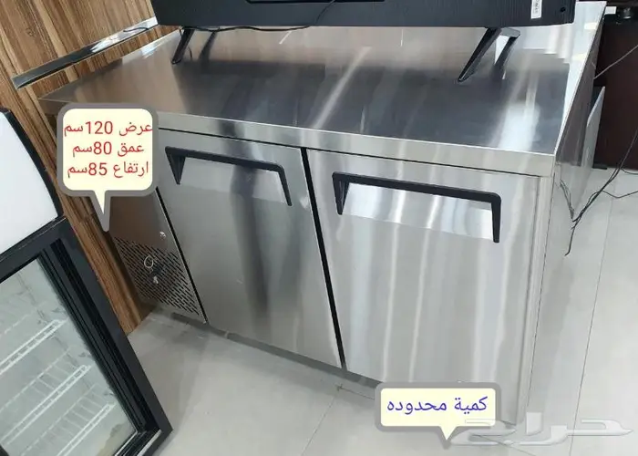 ثلاجة عرض حلى وتجهيزات مقاهي 6