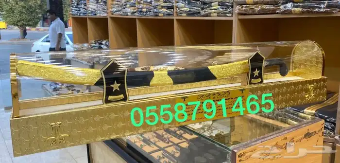 صندوق سيف تخرج طقم هدية بشت زواج دروع جنبية رمح 18