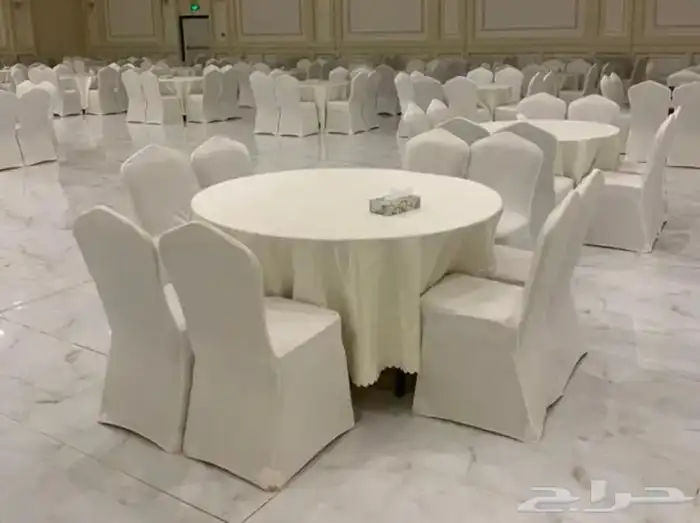 تلبيسة افراح كراسي افراح طاولات دائرية بالجملة 16