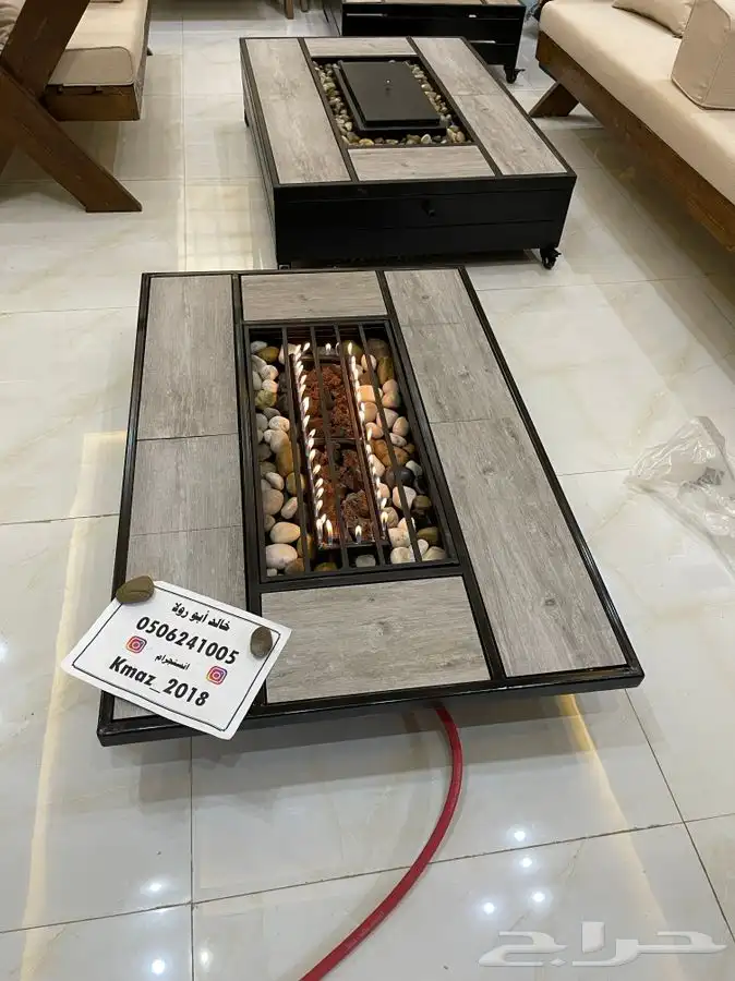 طاولات تدفئه منقد منقل سيراميك وبورسلان 5