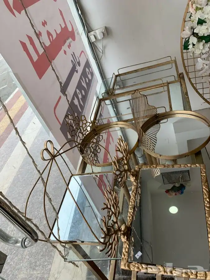 أجار طاولات وصحون تنومه 3